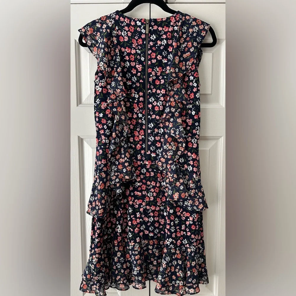 Michael Kors, Fit & Flare, Ruffles Galore Dress. Sz S Excellent Condition